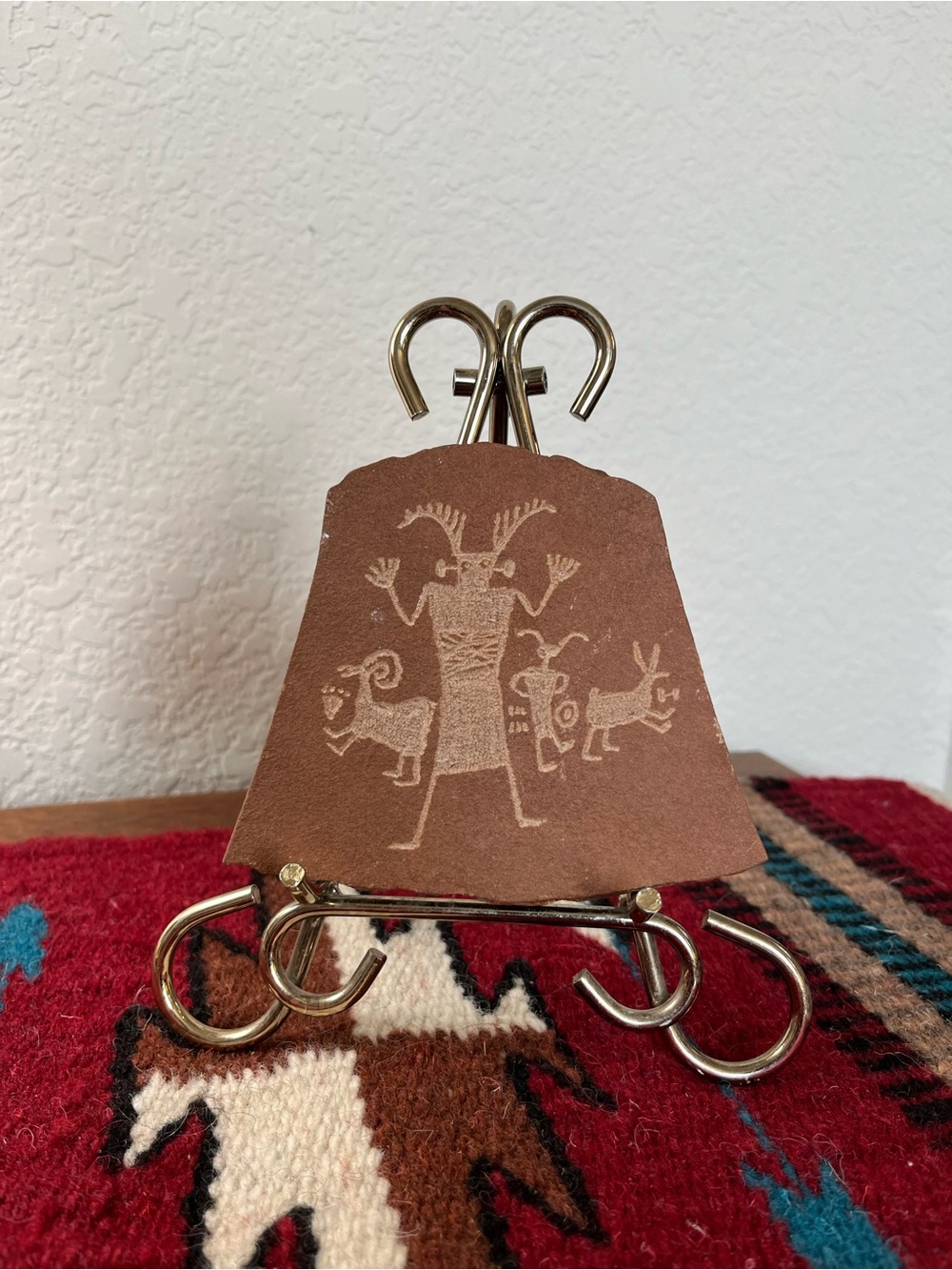 Hand crafted petroglyph art piece